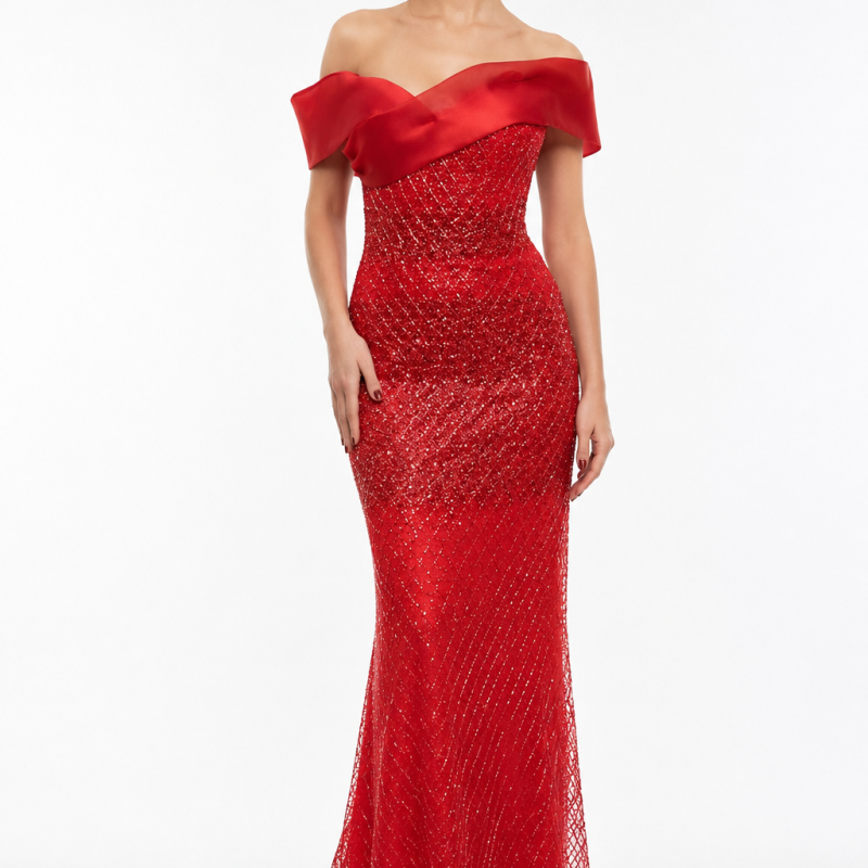 Scarlet Grace Evening Dress